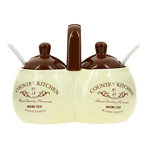 Банка для специй Фэмили Agness, 17х10х13 см, керамика 000000000001163146