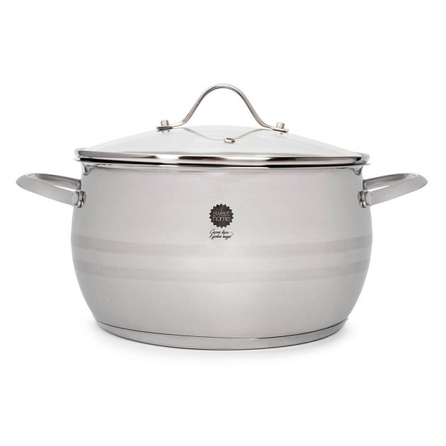 Кастрюля 1,6-1,7л SWEET HOME Joy стеклянная крышка пароотвод нержавеющая сталь 000000000001181547