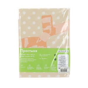 Детская простыня Mona Liza, 100?145 см, хлопок 000000000001133786