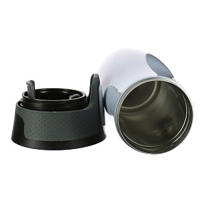 Термокружка двухслойная герметичная CONTIGO West Loop белый металлик 000000000001135967