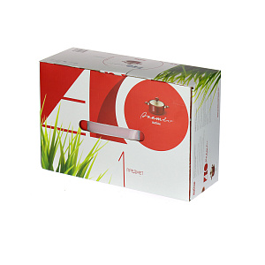 Кастрюля с крышкой 3л БИО КЕРАМИКА алюминий M07071 000000000001076967