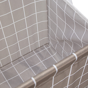 Контейнер 37х31х37см LUCKY универсальный серый тканный 000000000001222578