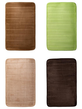 Коврик для ванной 50х80см LUCKY в ассортименте полиэстер 000000000001229008