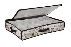 Органайзер для хранения обуви SUMMER 60х40х12см 6 секций с ручкой, складной,  полипропиленHHSS-3033-02 000000000001192340