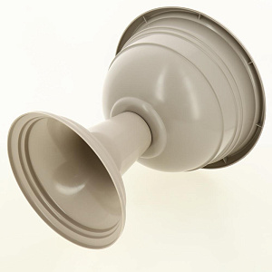 Вазон 6л h335мм D300мм GARDENPLAST ТЮЛЬПАН капучино пластик 000000000001207388