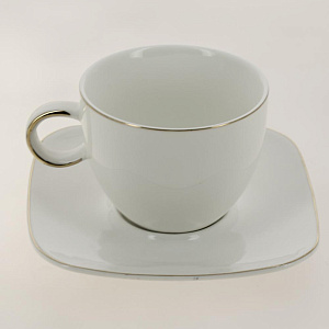 Набор чайный 12 предметов (чашка 230мл-6шт/блюдце-6шт) BALSFORD Грация Хама подарочная упаковка фарфор 000000000001204585