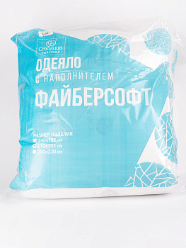 Одеяло 2-спальное Экофайбер Сети, полиэстер 65г/м2/экофайбер, артикул ОСФД-2 000000000001200924