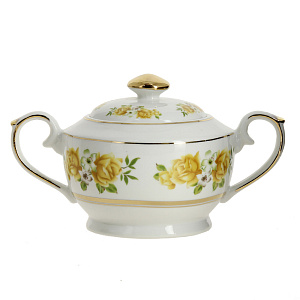 Чайный набор Желтые розы, 14 предметов 000000000001166714