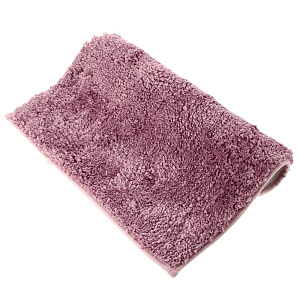 Коврик для туалета DE'NASTIA 50х50см розовый микрофибра M000219 000000000001107549