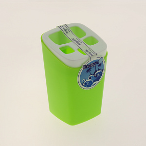 Подставка для зубных щеток "Breeze" (салатный) 000000000001158851