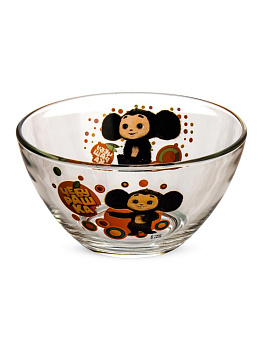 Салатник 13см ND PLAY Чебурашка стекло 000000000001217882