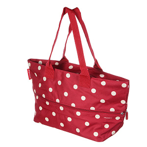 Сумка Shopper E1 ruby dots Reisenthel 000000000001123257
