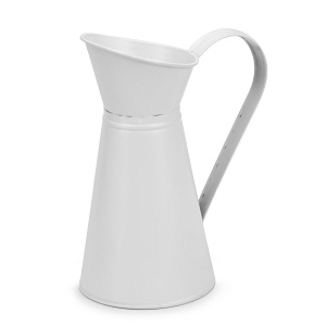 Кувшин металлический 21см белый 000000000001218477