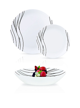 Набор столовый 18 предметов DIWALI GIDEON Опал Q0304 000000000001198034