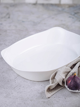 Блюдо для запекания 34х25см SMART CUISINE CARIN прямоугольная опал P4027 000000000001202918