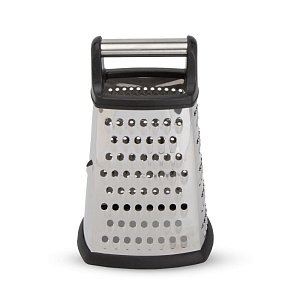 Терка 4-х гранная 22х14х11,5см нержавеющая сталь/пластик 000000000001224394