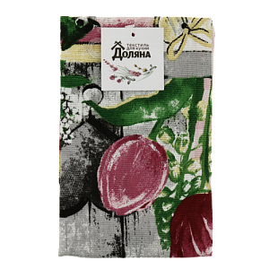 Полотенце 35х60см 160г/м2 Доляна самой заботливой кухонное 100% хлопок 4682729 000000000001203821