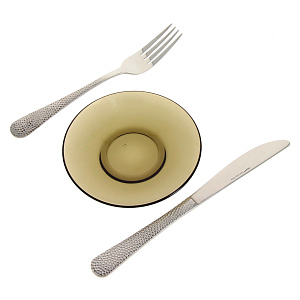 ДЫМЧАТЫЙ ЭКЛИПС Блюдце 14см J3261 000000000001101635