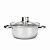 Набор посуды для приготовления 5 предметов EETRITE (ковш 500мл/кастрюля с крышкой 1л/кастрюля с крышкой 1,5л) нержавеющая сталь 000000000001220309