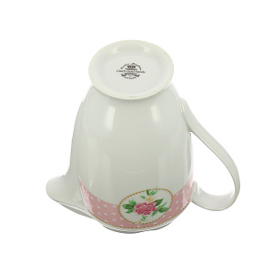 Кувшин Mix&Match Porcelaine Czech Gold Hands, розовый, 1л 000000000001136197