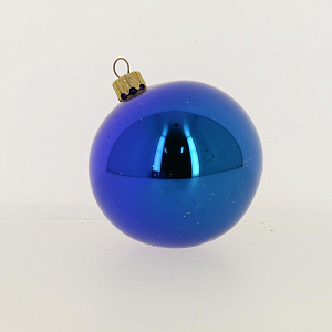 Декоративное украшение 8см Шар 4 БИРЮСИНКА Мышонок стекло 000000000001191678