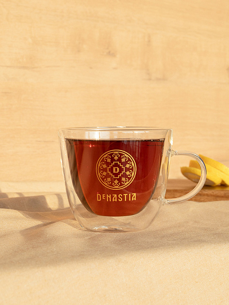Кружка 320мл DE'NASTIA талисман двойное стекло 000000000001228984