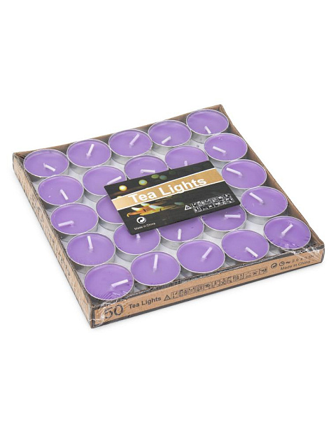 Набор свечей чайных 50шт 000000000001216434