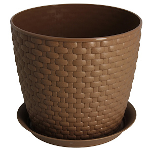 Кашпо Ротанг Idea, 180 мм, 3л 000000000001109663