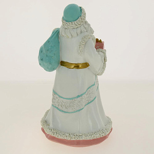 Новогодняя фигурка Дедушка Мороз Светлый из полирезины / 25,5х15х14см арт.80071 000000000001191419