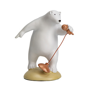 Фигура декоративная 15см Медведь 000000000001219439