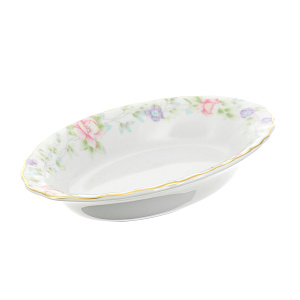 Овальное блюдо Сакура Porcelaine Czech Gold Hand s.r.o., 15 см 000000000001136081