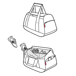 Дорожная сумка Activitybag funky dots1 Reisenthel 000000000001123260