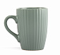 Кружка 350мл Грани в ассортименте глазурованная керамика
