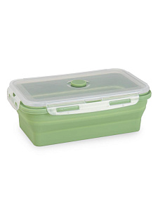 Контейнер складной 1,2л оливковый силикон 000000000001229070