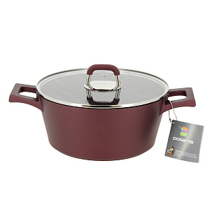 Кастрюля POLARIS Burgundy, 4л 000000000001177994
