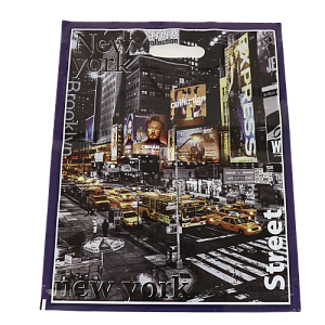 ПАКЕТ 38х47/60мкм Вырубная Усиленная Ручка ПВД Городские огни (25/1000) 000000000001201018