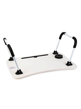 Столик 40х60х25см ST для ноутбука белый железо/МДФ 000000000001227150