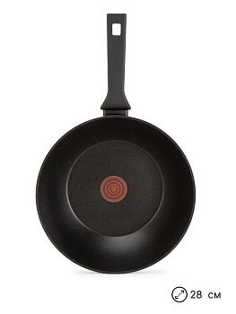 Сковорода Вок 28см TermoSpot бакелитовая ручка индукция антипригарная алюминий Сковорода Вок 28см TermoSpot бакелитовая ручка индукция антипригарная алюминий 000000000001226818
