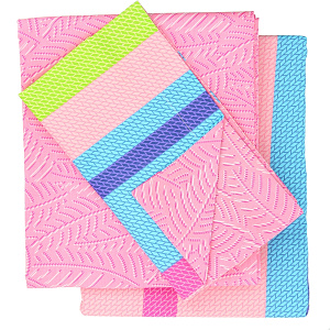 Комплект постельного белья 2спальный DE'NASTIA Сатин Рио (50x70см-2шт) C010369 000000000001109024