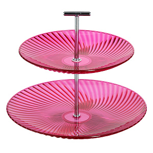 Блюдо сервировочное 2хъярусное диам. 20/25 см 000000000001130143