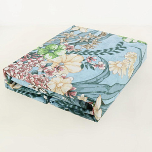 КПБ 1,5-спальное Любовь и жизнь. Наволочки 2шт 70х70см, простыня 150х215см, пододеяльник 145х215см. Бязь 125гр 100% хлопок. 872/1,5 000000000001204725