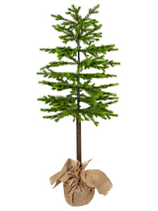 Ель искуственная 120см на ножке литая 000000000001228786