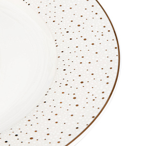 Блюдо сервировочное 27см LA PERLA круглое фарфор 000000000001219737