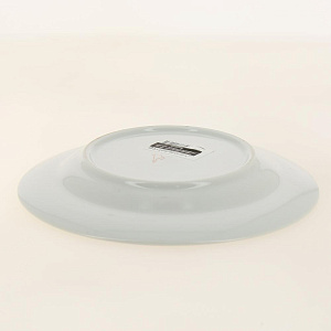 Тарелка фарфор десертная 200 мм супадкий край Розовые тюльпаны бортовые,093032 000000000001193477