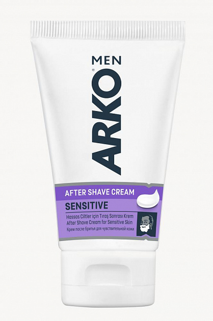 Набор подарочный Arko Sensitive для чувствительной кожи пена для бритья 200мл+крем после бритья 50мл,506950 000000000001193090