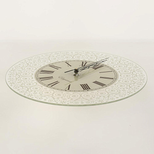 Часы Классика бежевая СО1-8 Состав: Пластик 000000000001196426