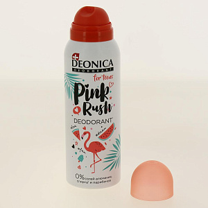 DEONICA FOR TEENS ДЕЗОДАРАНТ для детей  и  подростков 8+  Pink Rush 125мл,4600104037887 000000000001193014