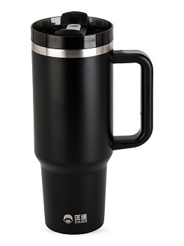 Термос 1,2л черный нержавеющая сталь/пластик Термос 1,2л черный нержавеющая сталь/пластик 000000000001226942