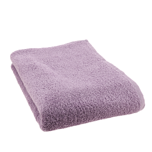 Полотенце махровое 70х140см АЛТЫН АСЫР гладкокрашеное плотность 400гр/м2 без бордюра сиреневое хлопок 000000000001206092