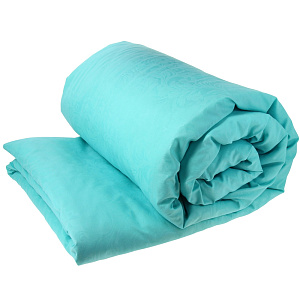 Пододеяльник DE'NASTIA 175х210см бирюза 100%Микрофибра C010323 000000000001109609